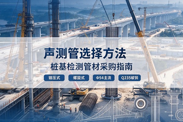 桑珠孜声测管选型标准