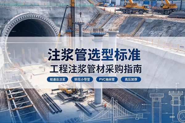 桑珠孜注浆管选型标准