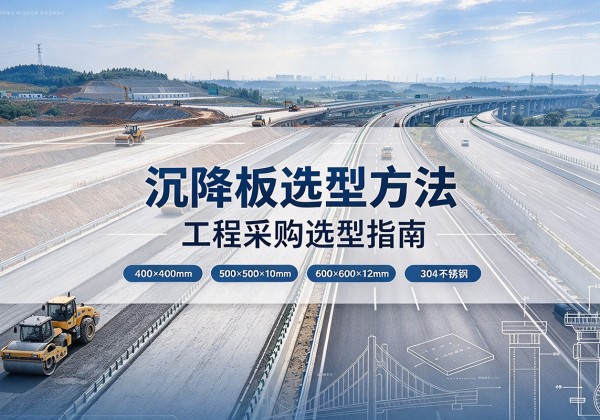 桑珠孜沉降板选择方法